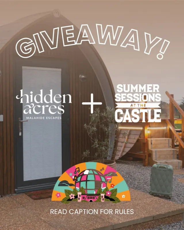 🎉 GIVEAWAY TIME: FESTIVAL VIBES + LUXURY ESCAPE! 🎉

We’ve teamed up with Hidden Acres-Malahide Escapes to bring you the ultimate summer night out!

WIN an unforgettable overnight stay for two in a modern glamping pod AND two tickets to see Coldplace & Smash Hits live on the 13th of July, at the magical Summer Sessions at Malahide Castle... just steps away from your stay! 🌟🎶

What’s included:
✨ A dreamy overnight stay in a luxury glamping pod at Hidden Acres-Malahide Escapes
✨ A set of fluffy robes & slippers for your private hot tub soak
✨ A guided tour of the family-run farm-come meet the friendly alpacas! 🦙
✨ Two tickets to Coldplace - the world’s best Coldplay tribute band and Smash Hits! 

Live under the stars with support from the Dublin Gospel Choir

TO ENTER:
1️⃣ Like this post
2️⃣ Tag the person you’d bring with you 
3️⃣ Follow @malahide_castle & @hiddenacres_malahideescapes
✨ Bonus entry: Share this post to your story & tag us so we see it!

📆 Winners announced Wednesday the 9th of July. Keep an eye on our stories!

Don’t miss your chance to escape, unwind, and dance the night away right here in beautiful Malahide! 🎤🌙

#HiddenAcresMalahideEscapes #MalahideCastle #ColdplayTribute #FestivalVibes #GlampingExperience #ConcertGiveaway #SummerSessions #IrelandGetaway #MeetTheAlpacas #LiveMusicDublin #WeekendEscape #StaycationGoals