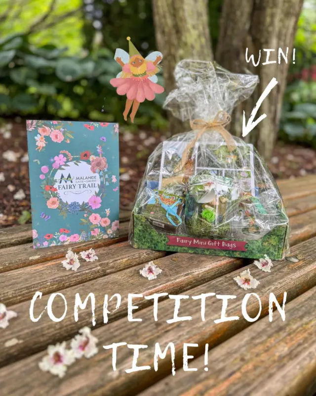 ✨🧚‍♀️ COMPETITION TIME! 🧚‍♀️✨

One lucky fairy trail adventurer will WIN a magical Fairy Hamper Gift Box filled with enchanted goodies straight from the Fairy Kingdom! 🌸🍄🎁

To enter:
1️⃣ Complete your Fairy Trail booklet ✨
2️⃣ Fill in the postcard with your details 💌
3️⃣ Post it to The Fairy Queen at our Admissions Desk by Tuesday, 5th of August 🧚‍♂️👑

The Fairy Queen will choose one lucky winner to receive this magical surprise! 🌿💫

📍 Don’t forget to pop your postcard into the Fairy Mailbox at the Admissions Desk - fairy wings will do the rest!

Good luck, little trailblazers!🍀

#FairyTrail #MalahideCastle #FairyQueen #MagicalMoments #CompetitionTime #FamilyFun #SummerMagic