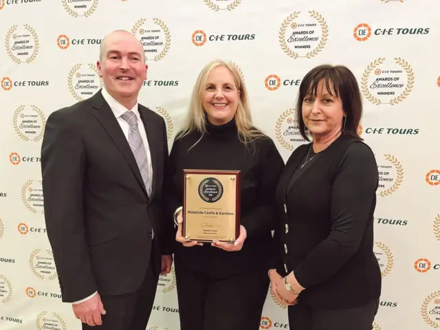 Big news from Malahide Castle 🏰✨

We’re proud to have received a CIÉ Tours Award of Excellence 2025 🏆, recognising Malahide Castle as one of Ireland’s top-rated visitor attractions, based on visitor feedback from around the world 🌍

A wonderful achievement for our historic castle, beautiful demesne 🌿 and dedicated team 👏

#MalahideCastle #VisitMalahide #VisitDublin #DiscoverIreland #IrishHeritage #CastlesOfIreland #ThingsToDoNearDublin #AwardWinning