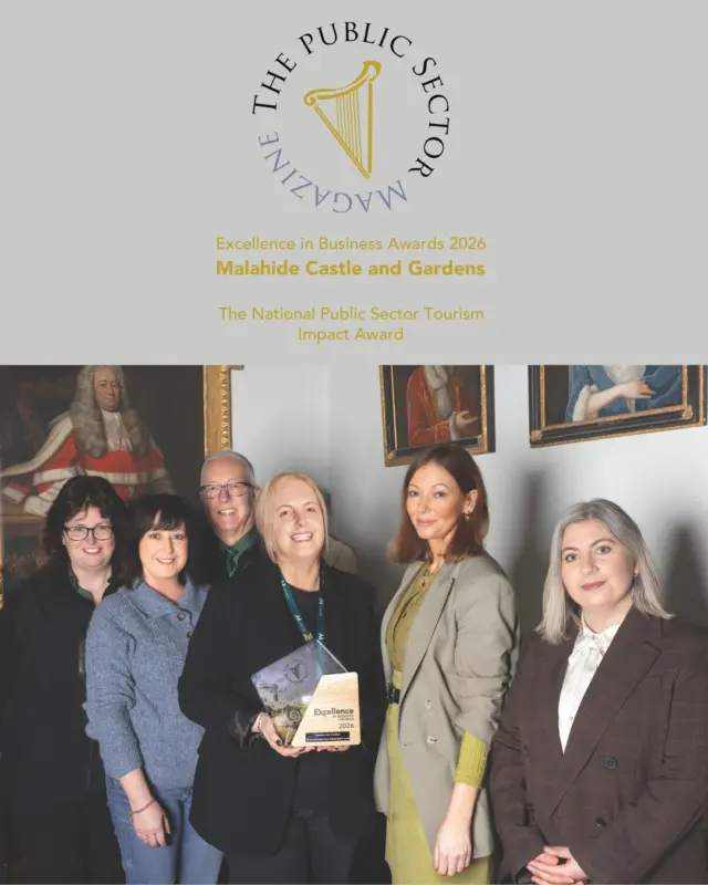 We did it! 🏆 Malahide Castle & Gardens has won the Tourism Impact Award 2026!

Voted for by the Public Sector for Excellence in Business, this award celebrates the role we play in making our region a world-class destination. 

Thank you to our amazing staff and every single person who has walked through our gates. 

Here’s to many more years of history, nature, events, and community impact! 🥂✨
We look ahead to many more years of creating lifelong family memories and driving a positive impact that resonates far beyond our castle walls.

#MalahideCastle #TourismImpact #PublicSectorAwards #VisitIreland #VisitDublin #LoveFingal #EnjoyMalahide #PartofPeoplesLives #TouristAttraction